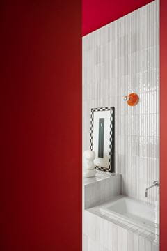 MARAZZI LUME obklad 6x24 cm, štruktúra 3D Rake, lesk, white MP9E Obrázek - fotka
