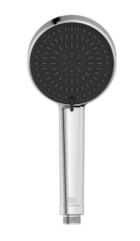 IDEAL STANDARD ALU+ ručná sprcha pr. 100 mm, 2 prúdy, chróm BD580AA Obrázek - fotka