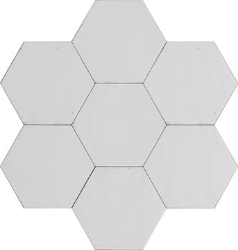 MARAZZI LUME dlažba 21x18,2 cm, hexagón, lesk, white