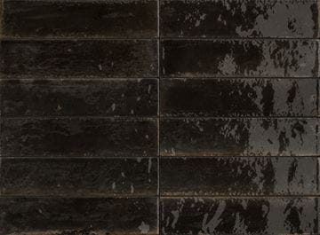 MARAZZI LUME dlažba 6x24 cm, lesk, black