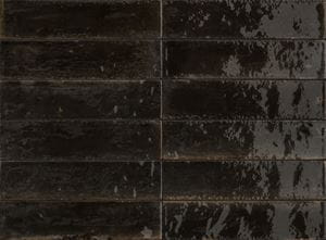 MARAZZI LUME dlažba 6x24 cm, lesk, black