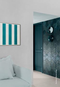 MARAZZI LUME dlažba 21x18,2 cm, hexagón, lesk, blue MFFF Obrázek - fotka