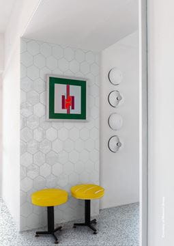 MARAZZI LUME dlažba 21x18,2 cm, hexagón, lesk, white MFFE Obrázek - fotka