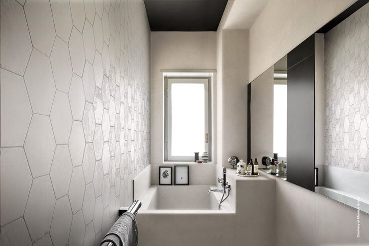 MARAZZI LUME dlažba 21x18,2 cm, hexagón, lesk, white MFFE Obrázek - fotka