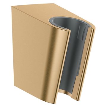 HANSGROHE PORTER S nástenný držiak ručnej sprchy, kartáčovaný bronz