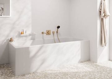 HANSGROHE PORTER S nástenný držiak, kartáčovaný bronz 28331140 Obrázek - fotka
