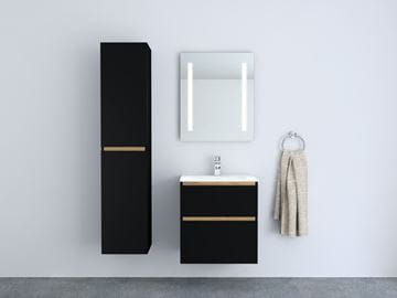 INTEDOOR BARI skrinka pod umývadlo 60x46x61 cm, 2 zásuvky, cotto mat BA602ZA9556 Obrázek - fotka