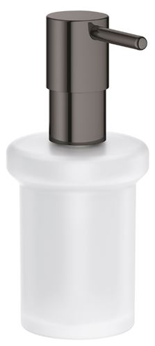 GROHE ESSENTIALS dávkovač tekutého mydla 160 ml, bez držiaka, sklo, hard graphite 40394A01 Obrázek - Hlavní obrázek