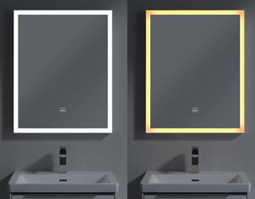 VILLEROY & BOCH SUBWAY 3.0 zrkadlo 60x75 cm, s osvetlením, s reguláciou stmievania a teploty svetla, so senzorom A4636000 Obrázek - fotka