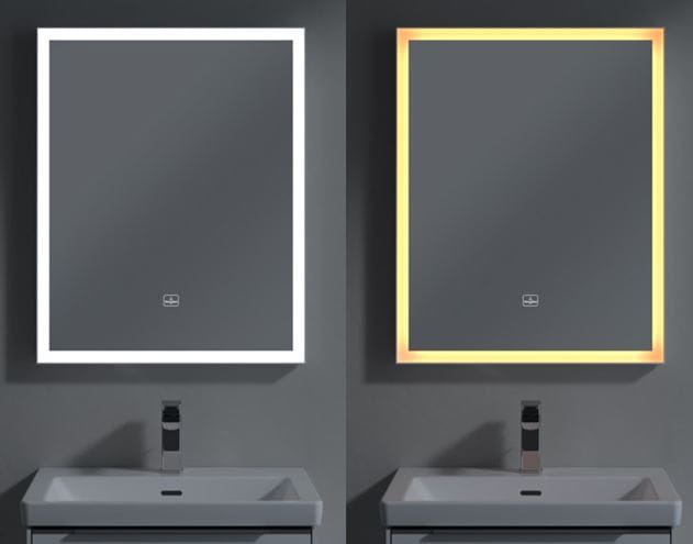 VILLEROY & BOCH SUBWAY 3.0 zrkadlo 60x75 cm, s osvetlením, s reguláciou stmievania a teploty svetla, so senzorom A4636000 Obrázek - fotka