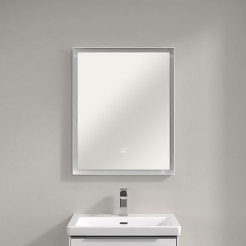 VILLEROY & BOCH SUBWAY 3.0 zrkadlo 60x75 cm, s osvetlením, s reguláciou stmievania a teploty svetla, so senzorom A4636000 Obrázek - fotka