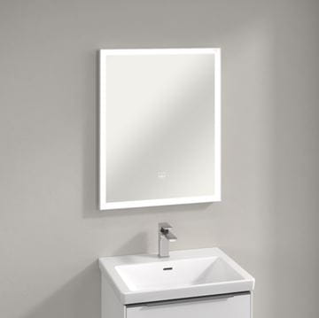 VILLEROY & BOCH SUBWAY 3.0 zrkadlo 60x75 cm, s osvetlením, s reguláciou stmievania a teploty svetla, so senzorom A4636000 Obrázek - fotka