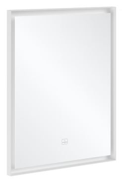 VILLEROY & BOCH SUBWAY 3.0 zrkadlo 60x75 cm, s osvetlením, s reguláciou stmievania a teploty svetla, so senzorom