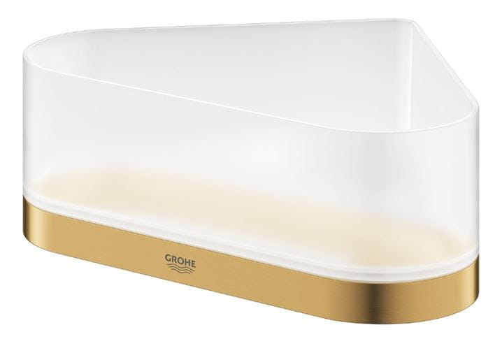GROHE SELECTION rohová polica, nástenná, brúsený cool sunrise 41038GN0 Obrázek - fotka