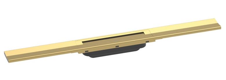 HANSGROHE 700 RAINDRAIN FLEX vrchná sada sprchového žľabu, skracovateľný, na inštaláciu voľne na plochu, leštený vzhľad zlata 56043990 Obrázek - Hlavní obrázek