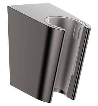 HANSGROHE PORTER S nástenný držiak ručnej sprchy, kartáčovaný čierny chróm