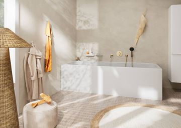 HANSGROHE FIXFIT S prípojka hadice 61 mm so spätným ventilom 1/2"x1/2", brúsený bronz 26453140 Obrázek - fotka