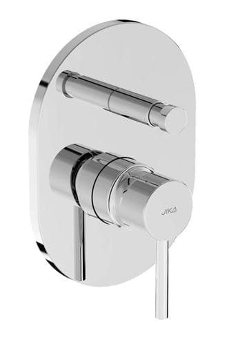 JIKA MIO STYLE vaňová podomietková batéria, s prepínačom, s telesom, chróm H3212F60040001 Obrázek - Hlavní obrázek
