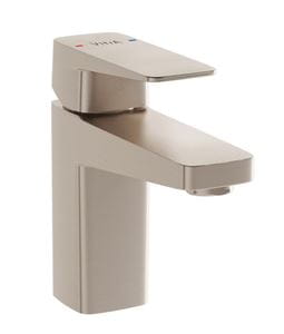 VITRA ROOT SQUARE umývadlová stojanková batéria, kartáčovaný nikel