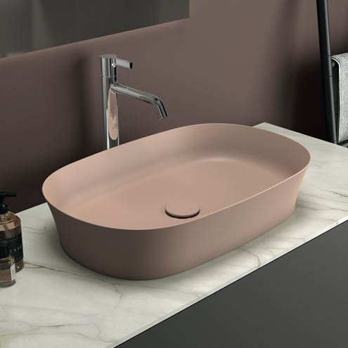 IDEAL STANDARD IPALYSS umývadlová misa 60 cm, bez prepadu, nude E1396V7 Obrázek - fotka