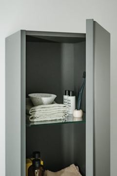 LAUFEN MEDA vysoká skrinka 35,5x33,5x165 cm, 1 dvierka, pánty vpravo, divoký dub H4216520112671 Obrázek - fotka