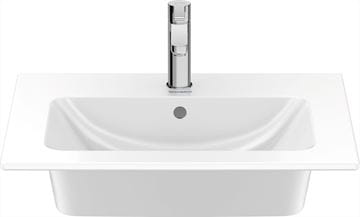 DURAVIT ME BY STARCK umývadlo 63 cm, s otvorom pre batériu a prepadom 2336630000 Obrázek - fotka