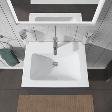 DURAVIT ME BY STARCK umývadlo 63 cm, s otvorom pre batériu a prepadom 2336630000 Obrázek - fotka