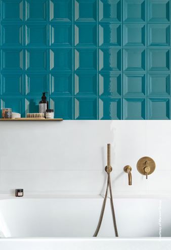 MARAZZI BLISS obklad 30x90 cm, lesk reliéf 3D, oceán MP5U Obrázek - fotka