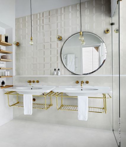 MARAZZI BLISS obklad 30x90 cm, lesk reliéf 3D, ice MP5V Obrázek - fotka