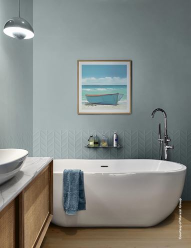 MARAZZI FLORA obklad 30x90 cm, azzurro MP7Z Obrázek - fotka