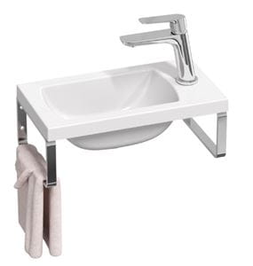 RAVAK CLASSIC II 40 konzola pre umývadlo, 2 kusy, chróm