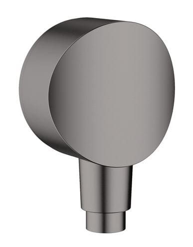 HANSGROHE FIXFIT S prípojka hadice 61mm so spätným ventilom 1/2"x1/2", kartáčovaný čierny chróm 26453340 Obrázek - Hlavní obrázek