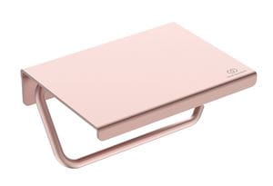 IDEAL STANDARD ALU+ držiak toaletného papiera s poličkou, nástenný, rosé