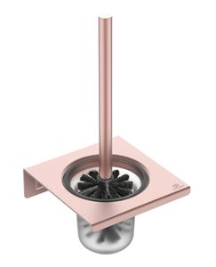 IDEAL STANDARD ALU+ WC kefa, nástenná, sklo, rosé