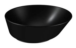 VITRA GEO umývadlová misa 38 cm, bez prepadu, VitrAhygiene, matná čierna