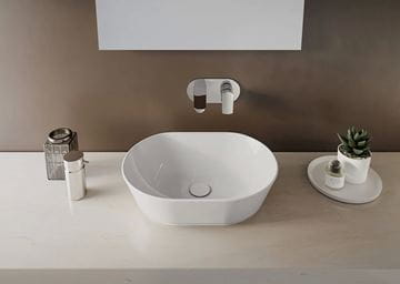 VITRA GEO umývadlová misa 55 cm, bez prepadu, VitrAhygiene 7427B003-0016 Obrázek - fotka