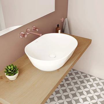 VITRA GEO umývadlová misa 55 cm, bez prepadu, VitrAhygiene 7427B003-0016 Obrázek - fotka
