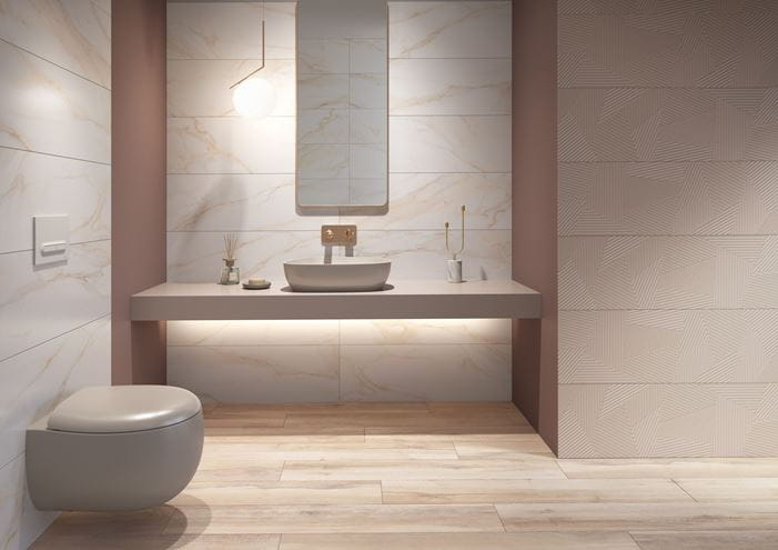 VITRA OUTLINE umývadlová misa 58 cm, bez prepadu, VitrAhygiene, matná béžová 5995B420-0016 Obrázek - fotka