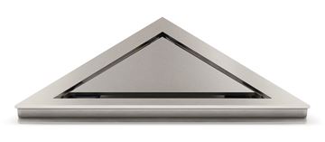 UNIDRAIN HIGHLINE 2911 plný rošt s rámčekom 270x198 mm, kartáčovaná nerez oceľ