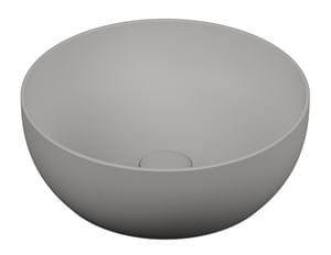 VITRA OUTLINE umývadlová misa 40 cm, bez prepadu, VitrAhygiene, matná šedá