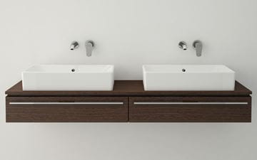 VITRA NUO umývadlo na dosku 50 cm, s prepadom 7436B003-0012 Obrázek - fotka