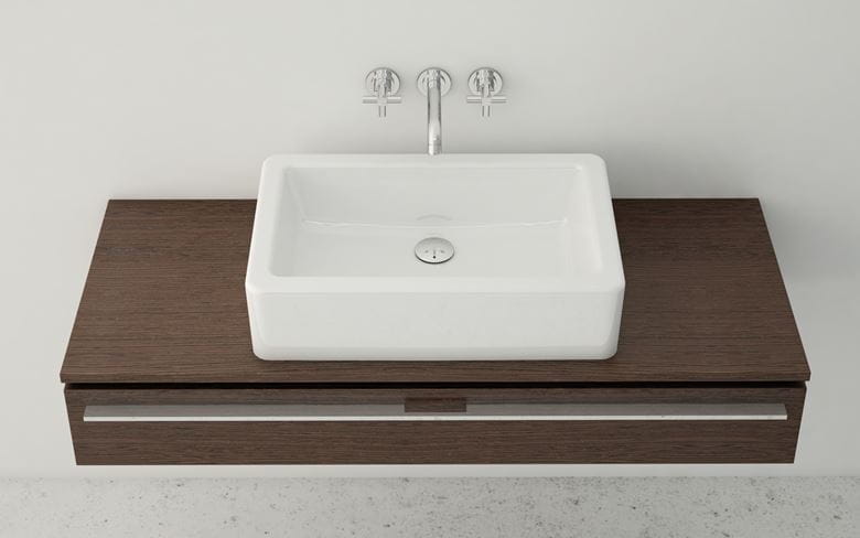 VITRA NUO umývadlo na dosku 50 cm, bez prepadu 7436B003-0016 Obrázek - fotka