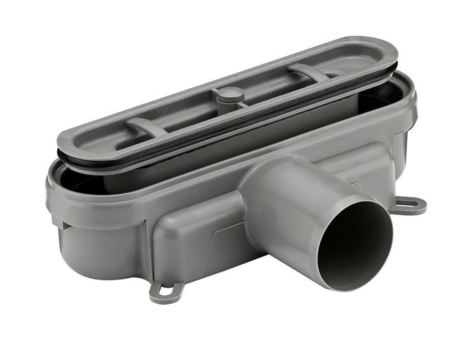 UNIDRAIN 1417 nízky sifón DN50, pre podlahový žľab, bočný odpad 1417.0050 Obrázek - Hlavní obrázek