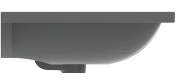 IDEAL STANDARD I.LIFE B umývadlo 81 cm, s otvorom pre batériu a prepadom, lesklá šedá T460458 Obrázek - fotka