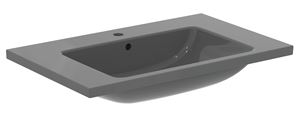 IDEAL STANDARD I.LIFE B umývadlo 81 cm, s otvorom pre batériu a prepadom, lesklá šedá