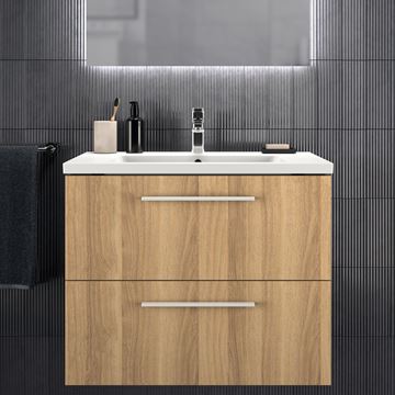 IDEAL STANDARD I.LIFE B skrinka pod umývadlo 80x50,5x63 cm, 2 zásuvky, prírodný dub T5272NX Obrázek - fotka