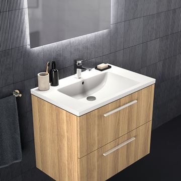 IDEAL STANDARD I.LIFE B skrinka pod umývadlo 80x50,5x63 cm, 2 zásuvky, prírodný dub T5272NX Obrázek - fotka
