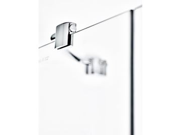 RAVAK SMARTLINE SMSD2 110 B sprchové dvere 110x190 cm, krídlové, pravé, chróm/sklo transparent 0SPDBA00Z1 Obrázek - fotka