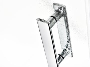 RAVAK SMARTLINE SMSD2 110 B sprchové dvere 110x190 cm, krídlové, pravé, chróm/sklo transparent 0SPDBA00Z1 Obrázek - fotka