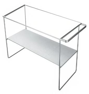 DURAVIT DURASQUARE kovový podstavec pre umývadlo, chróm